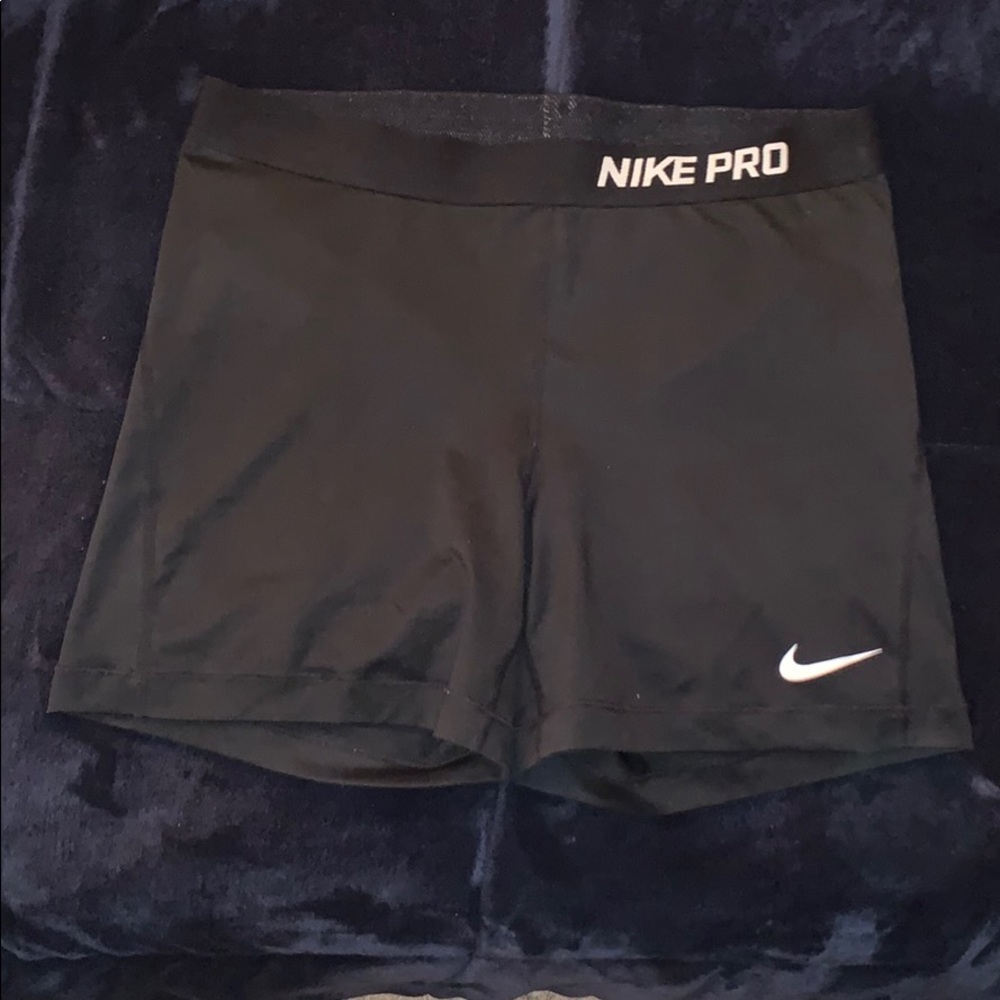 Long Black Nike Pros